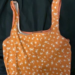 A cute tank top for summer with flowers